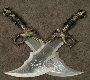 Blades of chaos replica God of war kratos