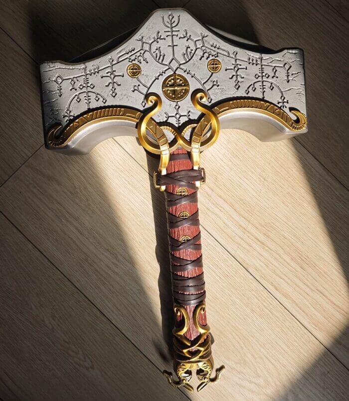 移除标签项目： God of War Thor Hammer Replica God of War Thor Hammer Replica